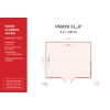 Pampa XL sedlová pôdorys Premium 2